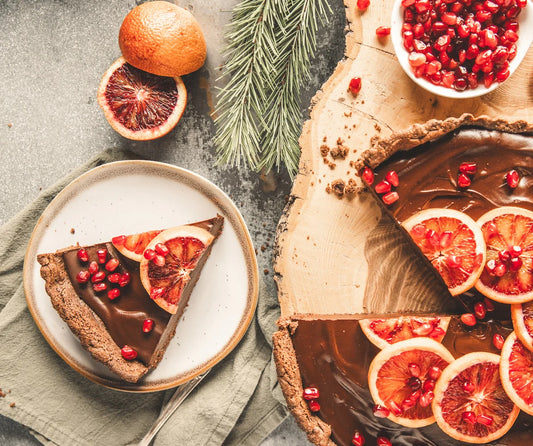 Tart Sa Crvenom Pomorandžom i Belom Čokoladom